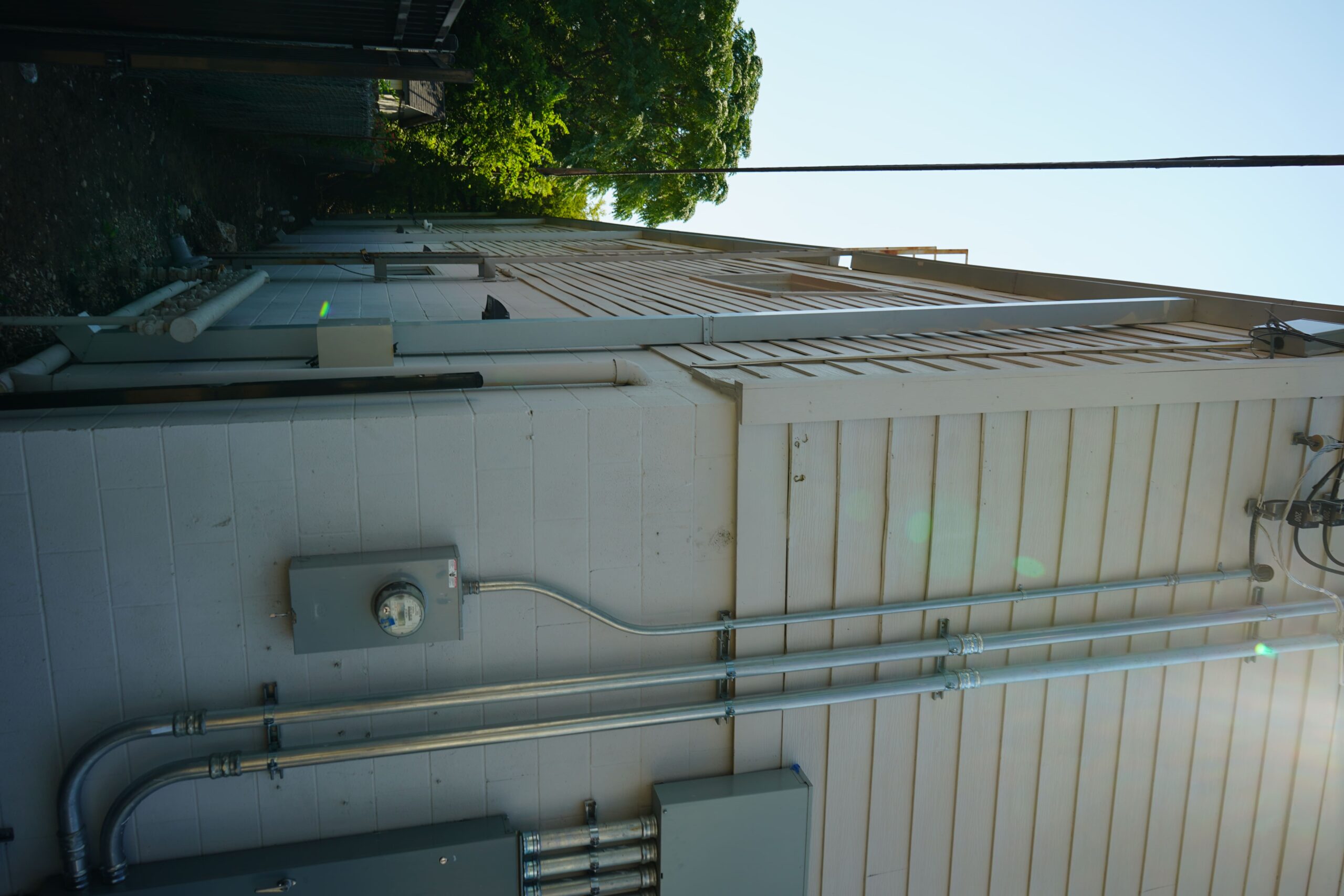 Siding work