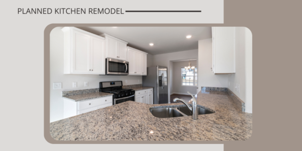 planned kitchen remodel