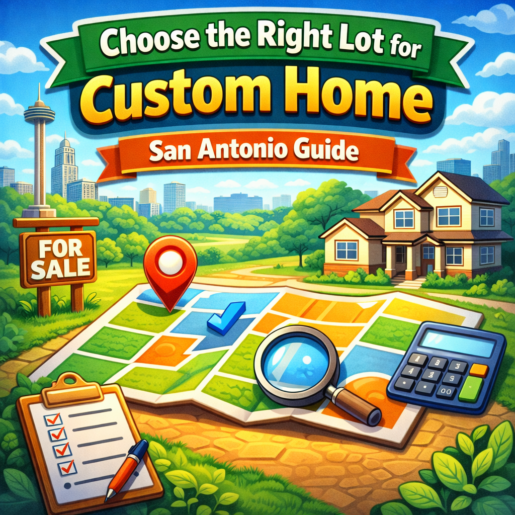 Choose the Right Lot for Custom Home | Satx Remodelling