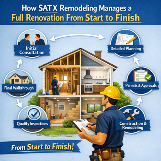 Full Home Renovation Made Easy with SATX Remodeling
