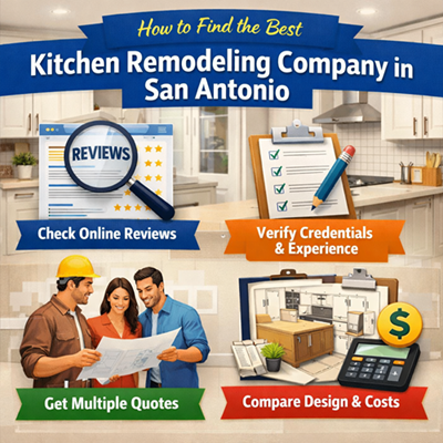 How to Find the Best Kitchen Remodeling Company in San Antonio