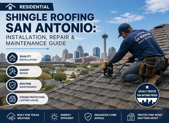 Residential Shingle Roofing San Antonio