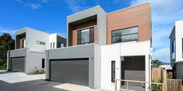 Attached garage exterior before conversion in San Antonio