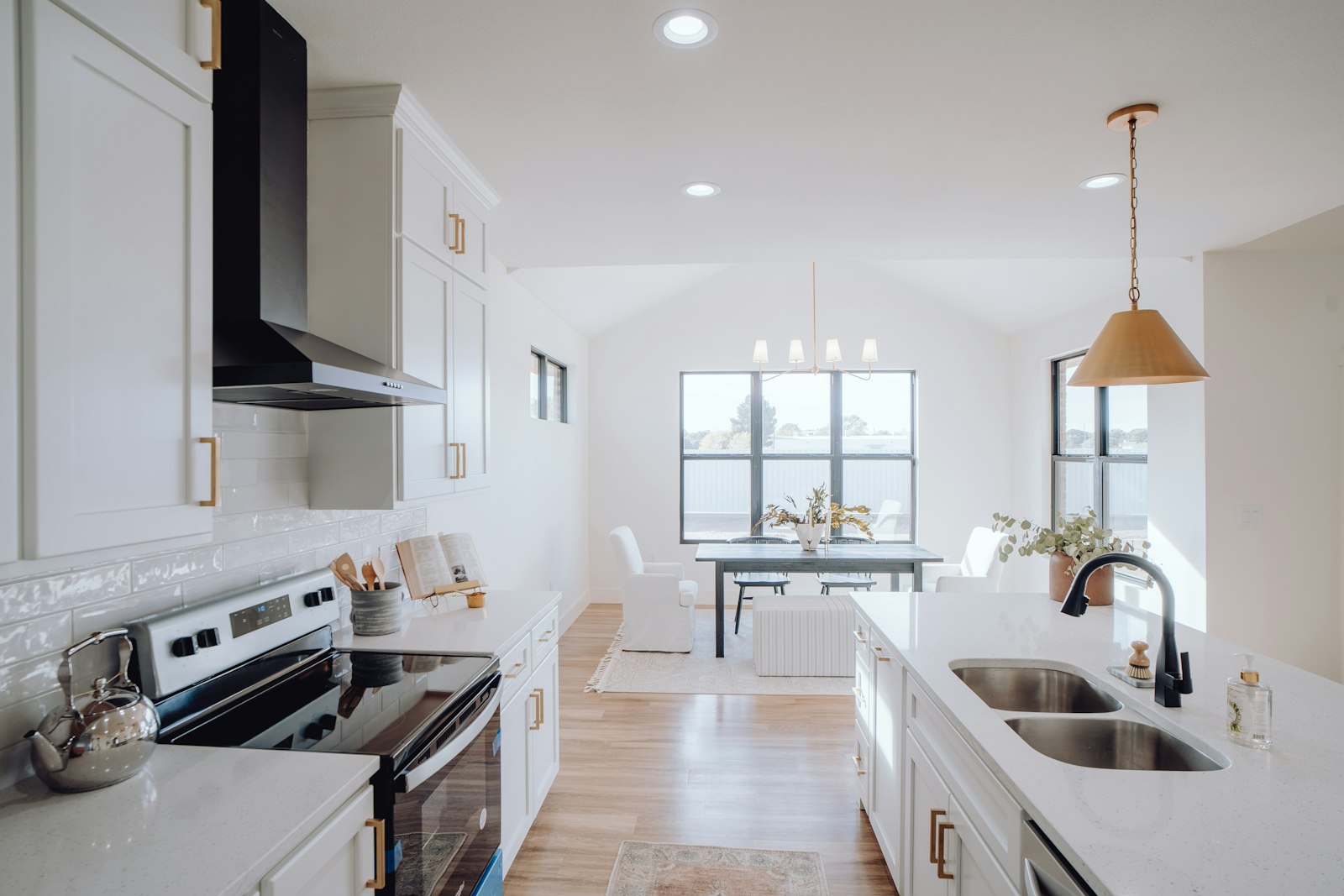 Home Remodel Cost San Antonio Kitchen Inner Bright open-concept kitchen after a San Antonio home remodel