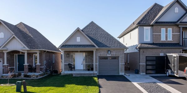 Exterior of a renovated single-family home in San Antonio