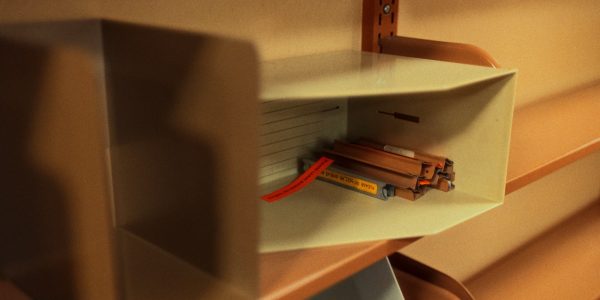 Organized wooden pantry shelving in a San Antonio kitchen remodel